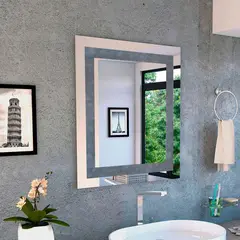 TUHOME - Espejo Torino Rectangular Marco Interno