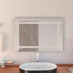 TUHOME - Espejo Broni Rectangular Marco