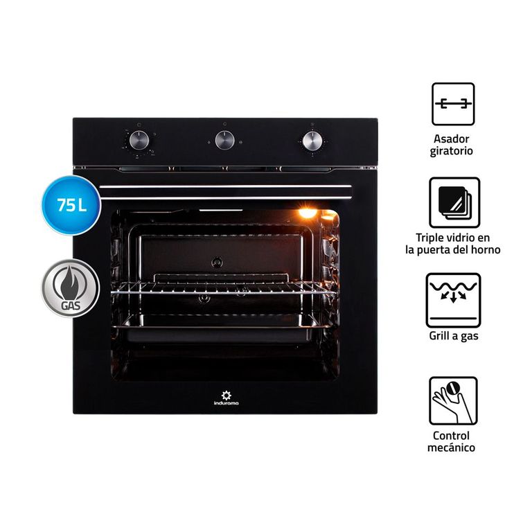 Horno Empotrable Hei-75ngp 75 L Gas