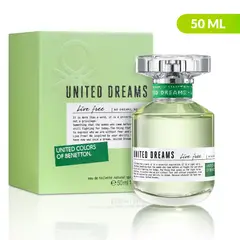 BENETTON - UD Live Free EDT 50ml Mujer