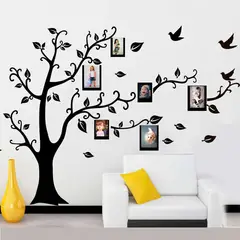 STICKART - Vinilo Árbol Fotos Negro