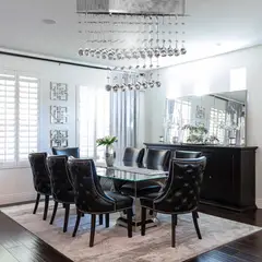 LA ROCHELLI - Luminaria Techo Cristal 4 luces Massiel