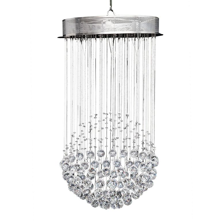 Luminaria Techo Cristal 7 luces Moon