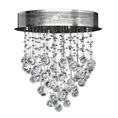 LA ROCHELLI - Luminaria Techo Cristal 5 luces Glam