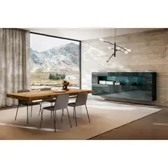 LA ROCHELLI - Lámpara Techo Colgante 6 luces Astrick