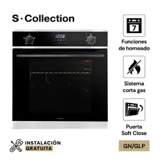 SOLE - Horno Empotrable Scollection Full Touch A Gas 70L