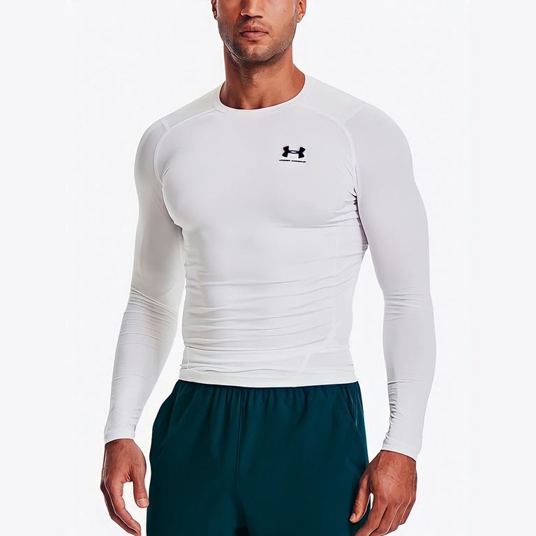 Polo Deportivo ML HG Armour Comp Hombre