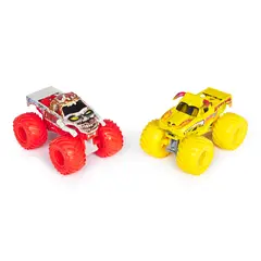 MONSTER JAM - Pack X2 Vehiculos Escala 1:64