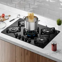 ELECTROLUX - Encimera Empotrable a Gas 5 Quemadores Experience con Triple Llama ETGZ30T0EPUB