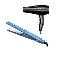 GAMA - Pack alisadora ELEGANCE + Secadora DIVA