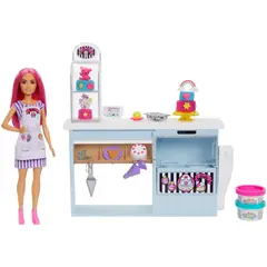 BARBIE - Muñeca Careers Set de Repostería para Decorar