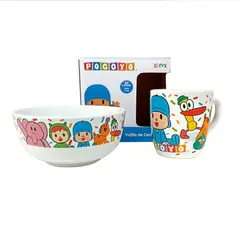 SCOOL - Set Cerámica 2PZ Bolo y Taza POCOYO