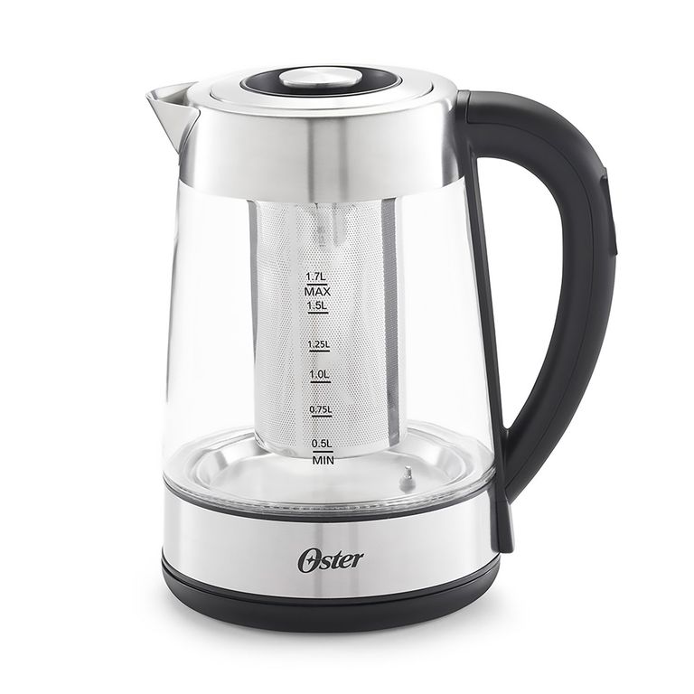 Hervidor eléctrico de vidrio con Infusor 1.7 lt BVSTKT8990.