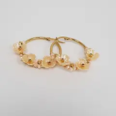 PENELOPE ACCESORIOS - Argollas Maia Melón