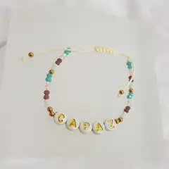 PENELOPE ACCESORIOS - Pulsera Luciana F Capaz