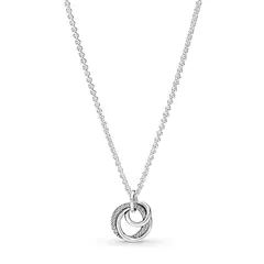 PANDORA - Collar Círculos Entrelazados