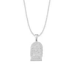 BALIQ - Collar Señor de los Milagros Plata 92 Mujer