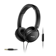 PHILIPS - Audífonos Extra Bass Con Micrófono SHL5005 Negro