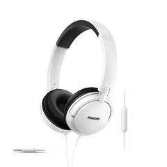 PHILIPS - Audífonos Extra Bass Con Micrófono SHL5005 Blanco