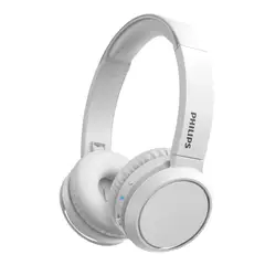 PHILIPS - Audífonos TAH4205 Bluetooth C/Micro 29 Hrs Blanco