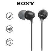 Sony MDR-EX15AP In Ear Con Micrófono Negro