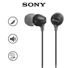 SONY - Audífonos MDR-EX15AP con Micrófono Negro