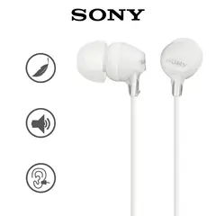 SONY - Audífonos MDR-EX15AP con Micrófono Blanco