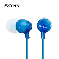 SONY - Audífono EX15LP In-Ear 3.5mm Extra Bass Azul Sin micro