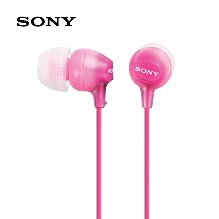 Audífono EX15LP In-Ear 3.5mm Extra Bass Rosado Sin micro