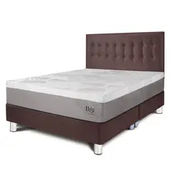 PARAISO - Dormitorio Balanzze King + 2 Almohadas Viscoelásticas + Protector