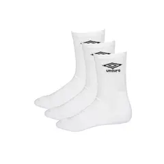 UMBRO - Pack X3 Medias Crew Sock Unisex