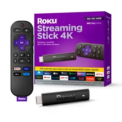 ROKU - Convertidor a Smart TV STtreaming Stick 4K 3820MX 1GB