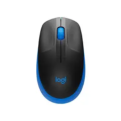 LOGITECH - Mouse Inalámbrico M190 Negro Azul