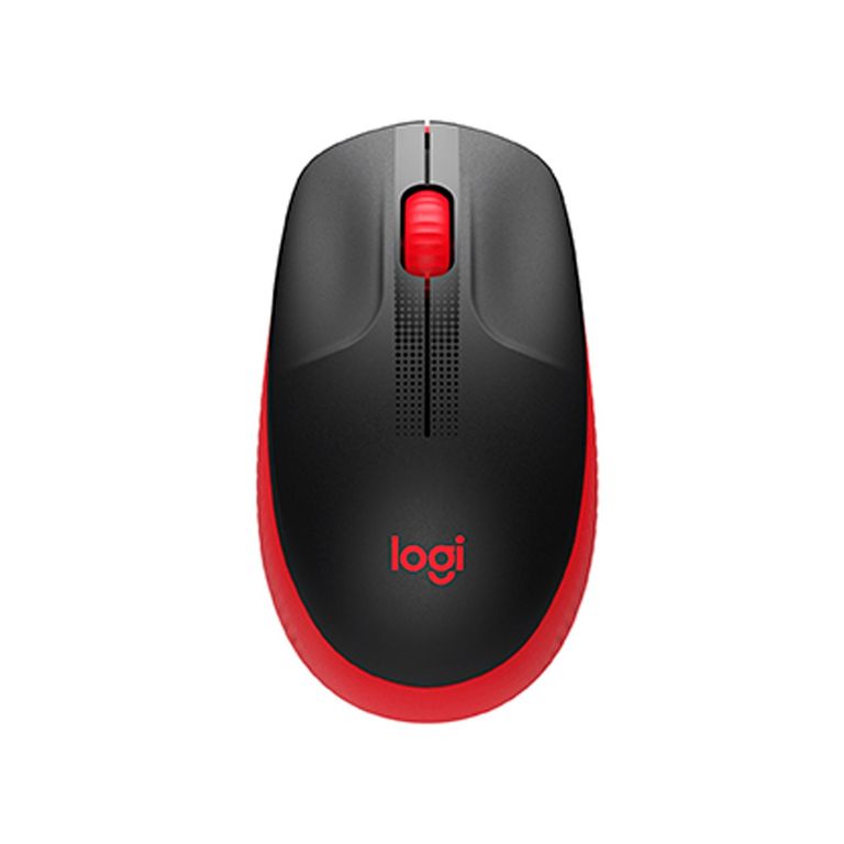 Mouse Inalámbrico M190 Negro Rojo