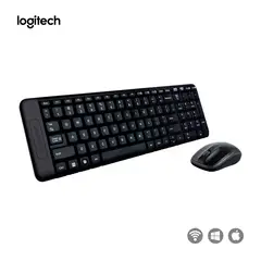 LOGITECH - Kit Teclado Y Mouse MK295 SilentTouch Wireless Negro