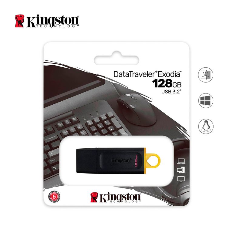 Memoria USB 3.2 Exodia DTX 128GB