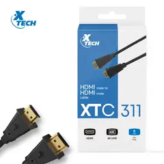XTECH - Cable HDMI XTC-311 HDMI Macho a HDMI Macho 1,8m de Largo