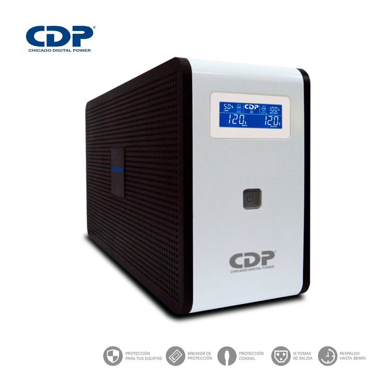 UPS R-Smart751I 750VA/375W Autonomía 20 Min 10 Salidas