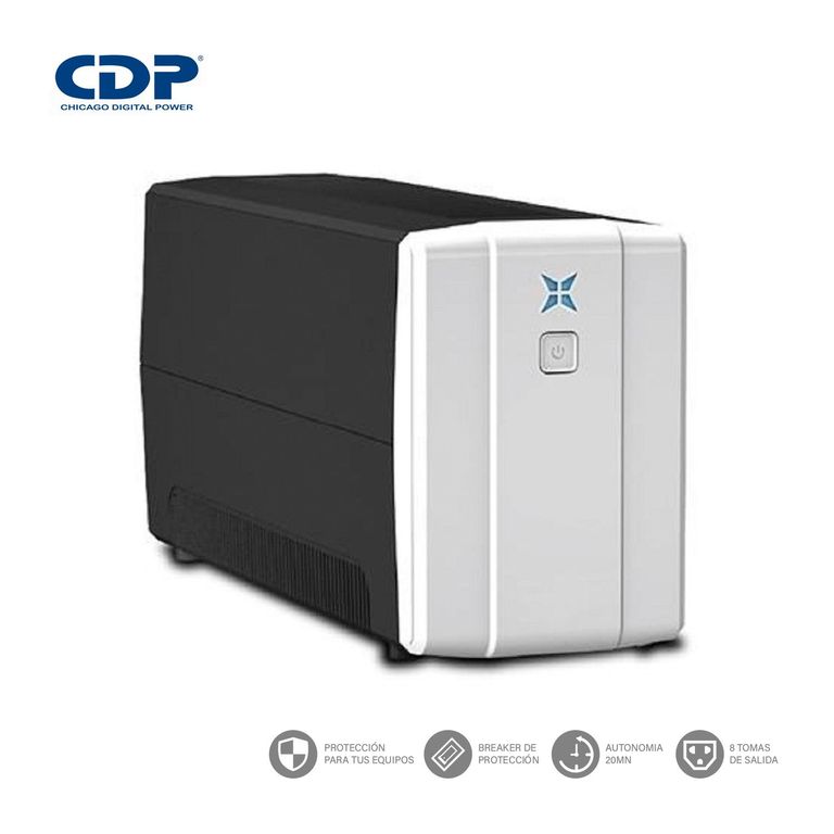 UPS R-UPR508I 500VA/240W Autonomía 20 Min 8 Salidas