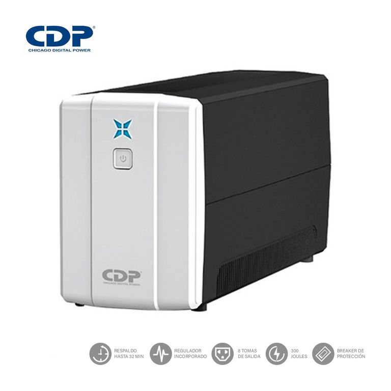 UPS R-UPR758I 750VA / 375W Autonomía 32 Min 8 Salidas