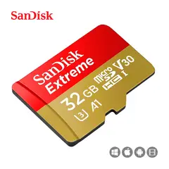 SANDISK - Memoria Micro SD Extreme 32GB UHS-I U3 A1 100 Mb/s