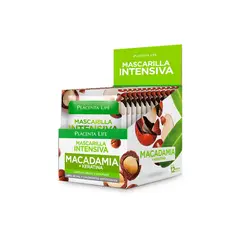PLACENTA LIFE - Mascarilla Ultra Hidratante Macadamia Caja 12 Unid