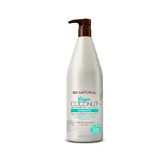 BE NATURAL - Shampoo Para Todo Tipo De Cabello Virgin Coconut 1 Litro