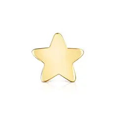 TOUS - Piercing De Oreja De Oro Con Estrella