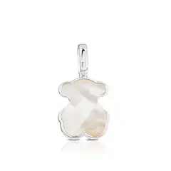 TOUS - Colgante De Plata Nácar Facetado