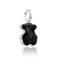 TOUS - Colgante De Plata Ónix Facetado