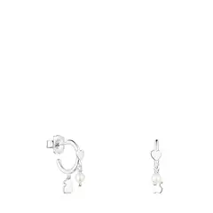 TOUS - Pendientes De Plata Perlas Cool Joy