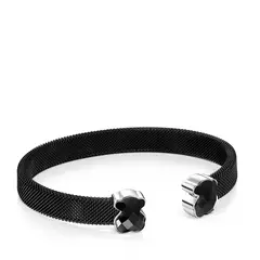 TOUS - Pulsera De Acero Ip Negro Ónix Meh