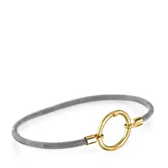 TOUS - Pulsera De Oro Acero Hold