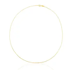 TOUS - Gargantilla de oro con anillas oval